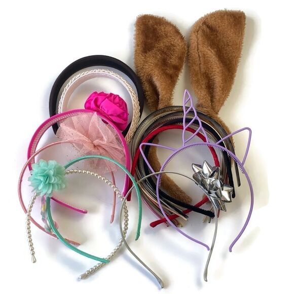 19pc. Girl’s Headbands Set - Picture 1 of 9